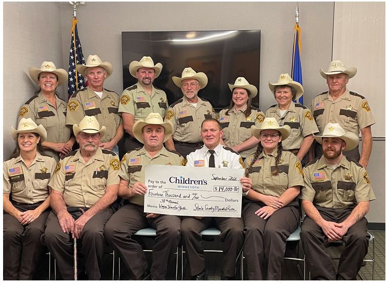 Mounted Posse donates to Children's Hospital